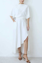 MALAGA – Half Sleeve Maxi Dress – 9368