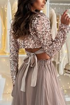 WARSAW – Sequin Crop Top – 8094