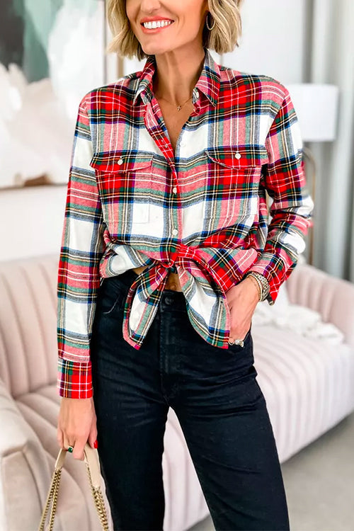 WARSAW – Plaid Button Shirt – 2503