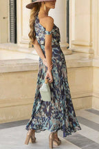 TAORMINA – Asymmetrical Maxi Dress – 9685