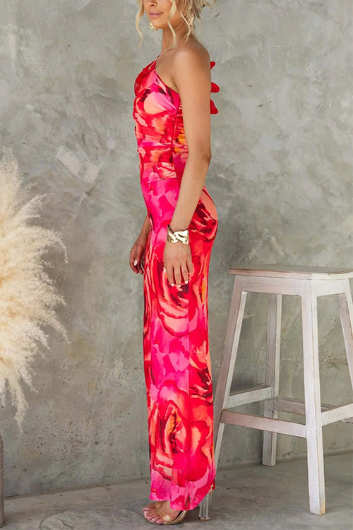 PORTO – One Shoulder Maxi Dress – 7400