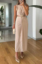 NICE – Sleeveless Maxi Dress – 3164