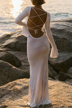 LISBON – Backless Maxi Dress – 3315