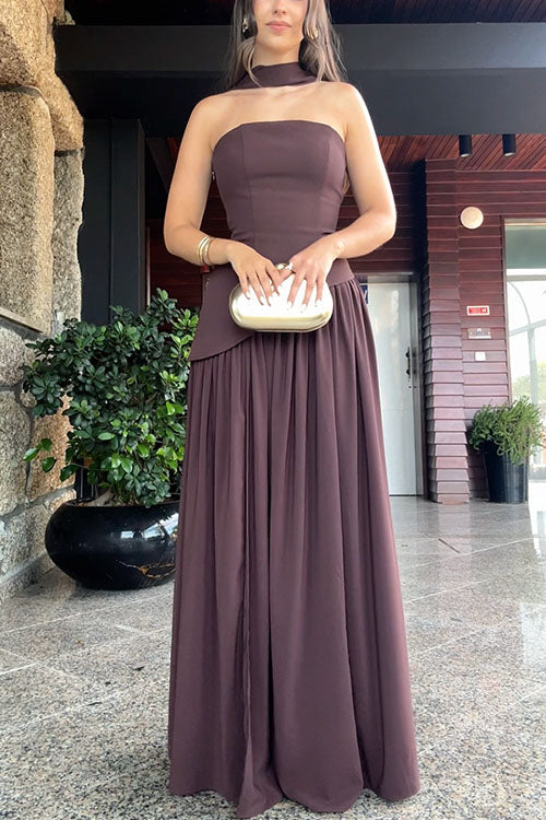 FORMENTERA – Strapless Maxi Dress – 6294