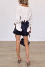 RIGA – Bow Back Cut Out Top – 4019