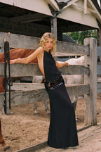 MYKONOS – Halterneck Maxi Dress – 3998