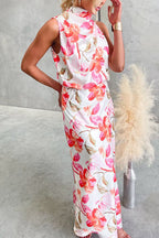 MARSEILLE – Asymmetrical Maxi Dress – 8409