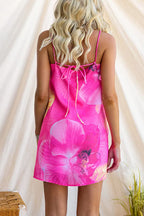 VALENCIA – Floral Mini Dress – 4126