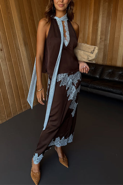 MARBELLA – High Waist Maxi Skirt – 8445