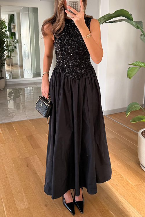 NICE – Sleeveless Maxi Dress – 5738