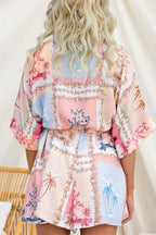 SANTORINI – Button Up Romper – 3411