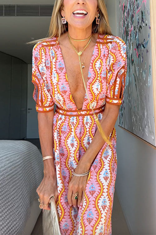 MARSEILLE – Backless Maxi Dress – 4536