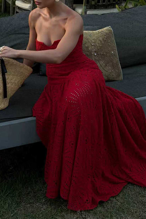 MARBELLA – Strapless Maxi Dress – 1337