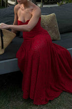 MARBELLA – Strapless Maxi Dress – 1337