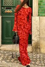 ALICANTE – Bell Sleeve Maxi Dress – 8018