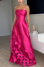 ATHENS – Strapless Maxi Dress – 4481