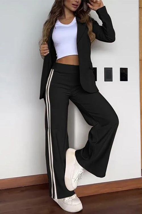 SPLIT – Blazer Pants Set – 8432
