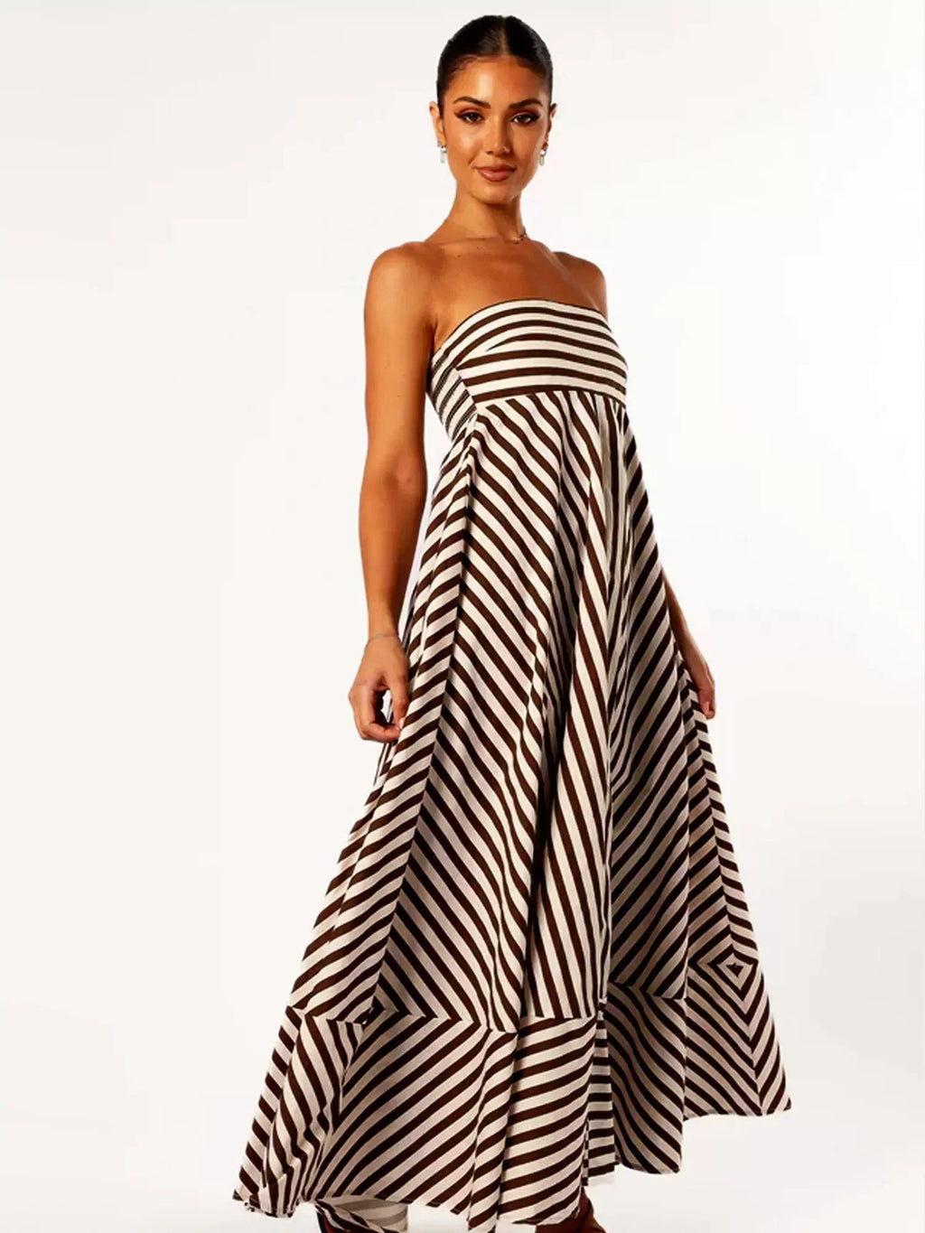 BARCELONA – Strapless Maxi Dress – 1278