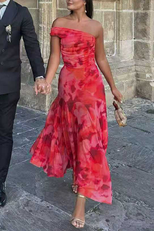 POSITANO – Off Shoulder Crop Set – 6634