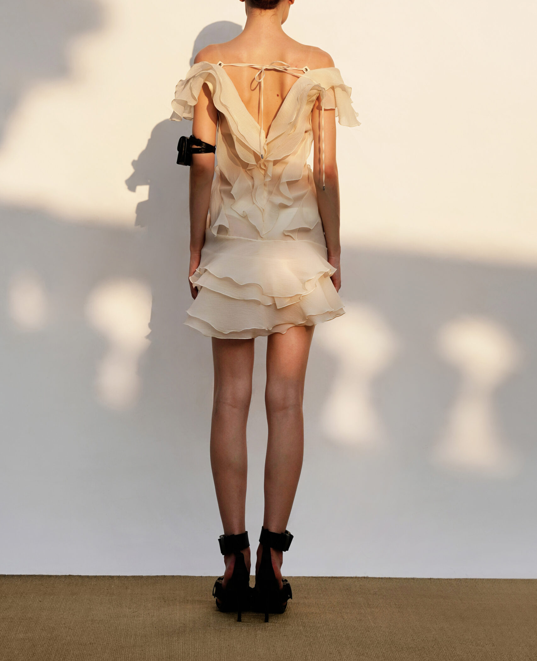 FLORENCE – Off-Shoulder Mini Dress – 8232