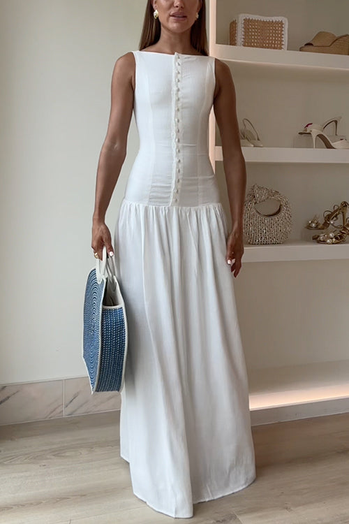 IBIZA – Sleeveless Maxi Dress – 9875