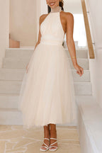 NICE – Halter Midi Dress – 7520