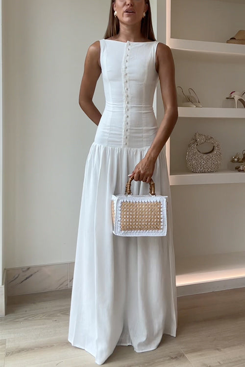 IBIZA – Sleeveless Maxi Dress – 9875