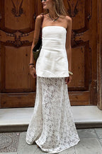 CAPRI – Lace Maxi Skirt – 3304