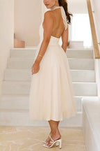 NICE – Halter Midi Dress – 7520