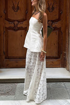 CAPRI – Lace Maxi Skirt – 3304