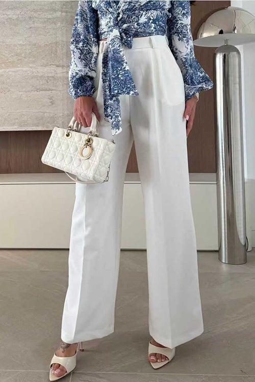 LYON – Wide Leg Trousers – 7141