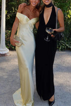 MALAGA – Off Shoulder Maxi Dress – 9110