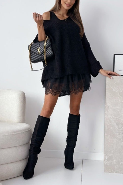 ANTIBES – Patchwork Mini Dress – 3651