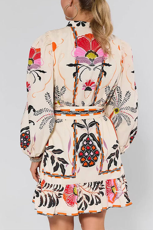 MALAGA – Button Up Mini Dress – 3225