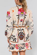 MALAGA – Button Up Mini Dress – 3225