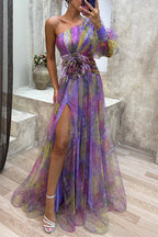 DUBROVNIK – One Shoulder Maxi Dress – 5155