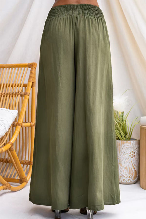 CANNES – Wide Leg Trousers – 9837