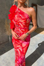 PORTO – One Shoulder Maxi Dress – 7400