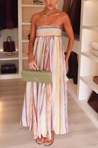 MONACO – Strapless Maxi Dress – 2554