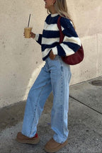 WARSAW – Striped Pullover Sweater – 7988