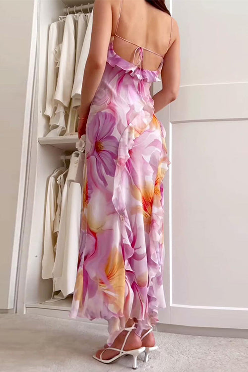 POSITANO – Backless Maxi Dress – 7015