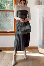 RIGA – Strapless Midi Dress – 7756