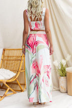 MYKONOS – Printed Crop Set – 5009