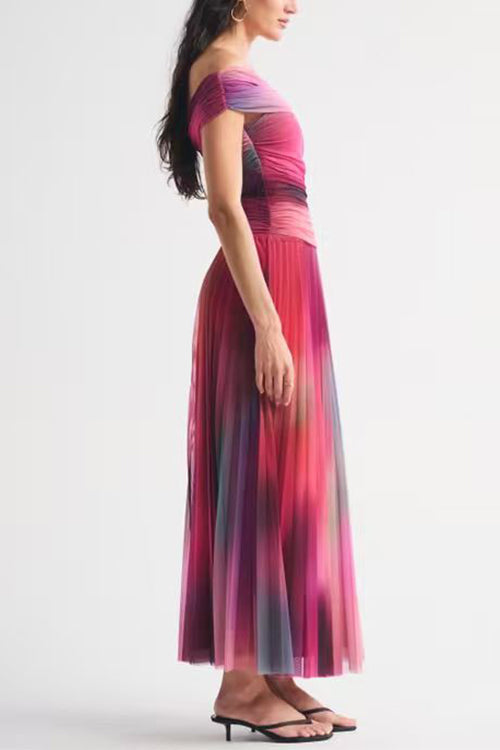 VALLETTA – Off Shoulder Maxi Dress – 7450
