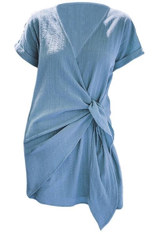 MARSEILLE – Wrap Tea Dress – 1989