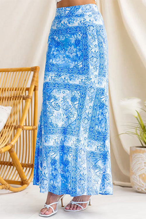 VALLETTA – Floral Maxi Skirt – 1330