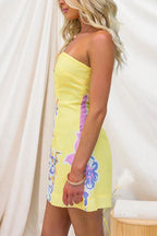 LISBON – Strapless Mini Dress – 3768