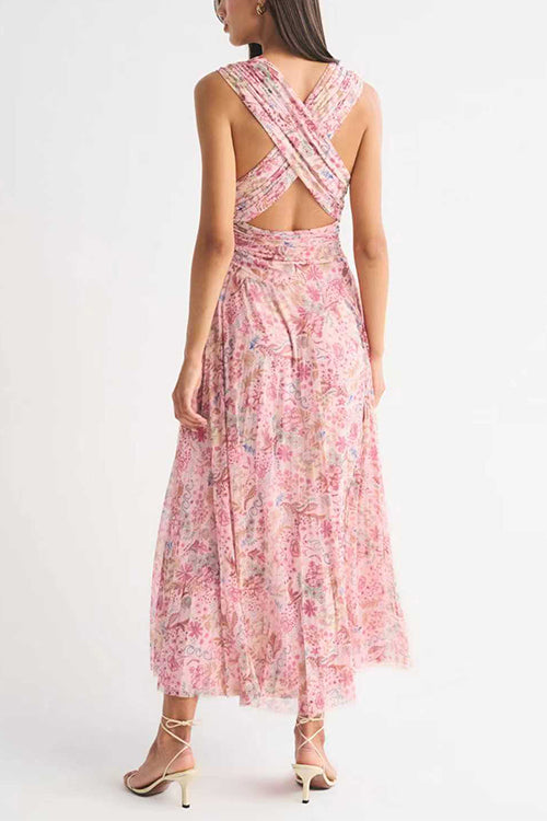 MYKONOS – Halter Maxi Dress – 7168