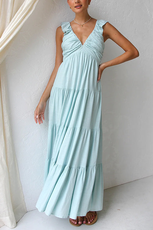 TAORMINA – Sleeveless Maxi Dress – 2705
