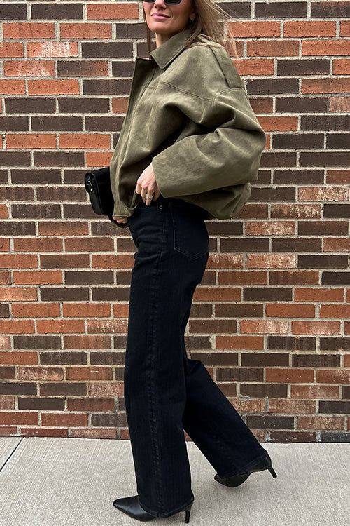 CORFU – Lapel Bomber Jacket – 5522